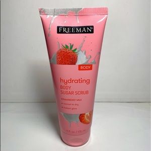 Freeman Strawberry Milk Sugar Body Scrub